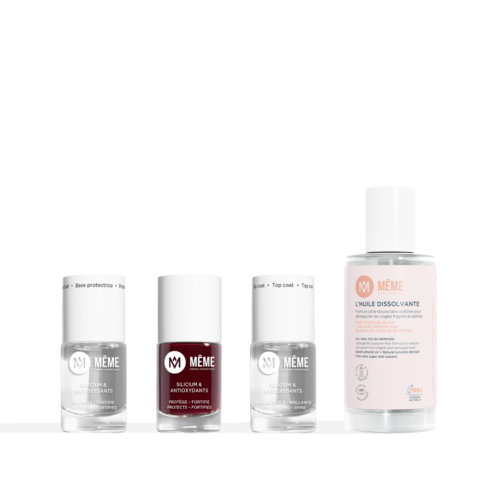 Kit manucure vernis bordeaux - MÊME Cosmetics