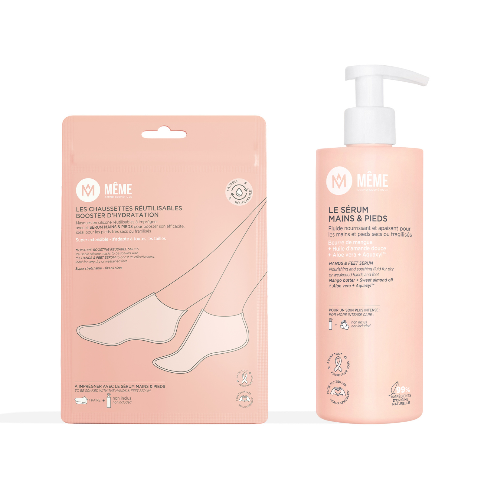The moisture-boosting foot care routine - MÊME