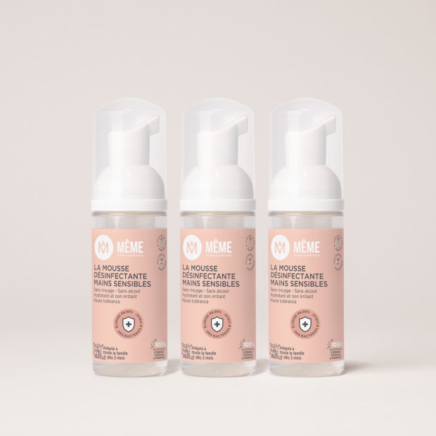 Gel hydroalcoolique sans alcool - MÊME Cosmetics