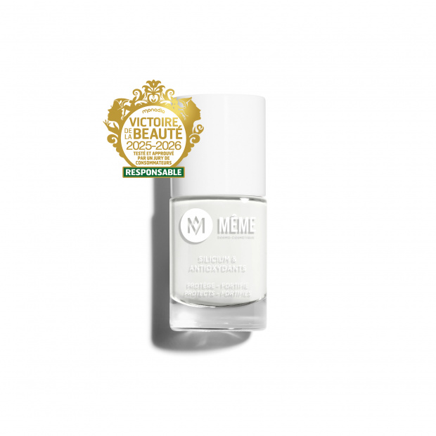 Milky nude nail polish