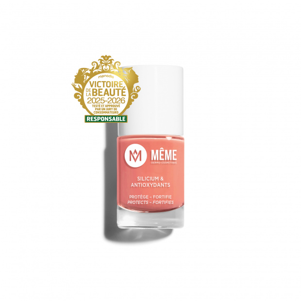 Pink-orange Silicon Nail Polish - MÊME cosmetics