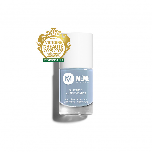 Denim silicon nail polish