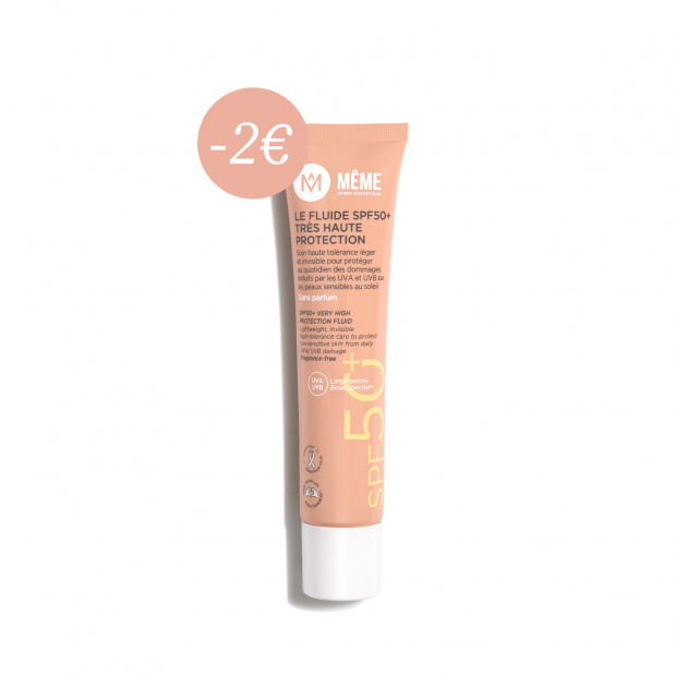 SPF50+ very high sun protection fluid - MÊME Cosmetics
