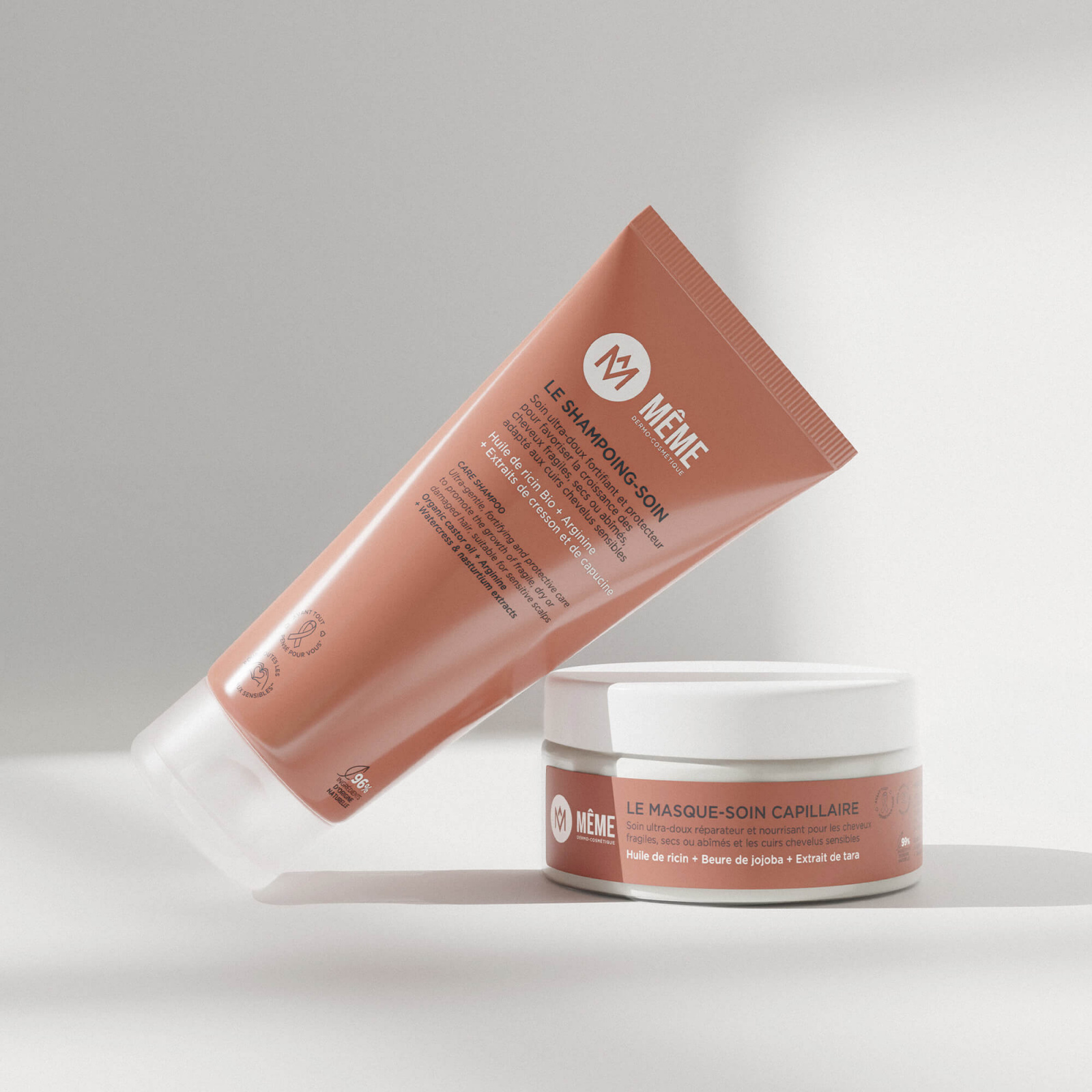The care routine for damaged and brittle hair - MÊME Cosmetics