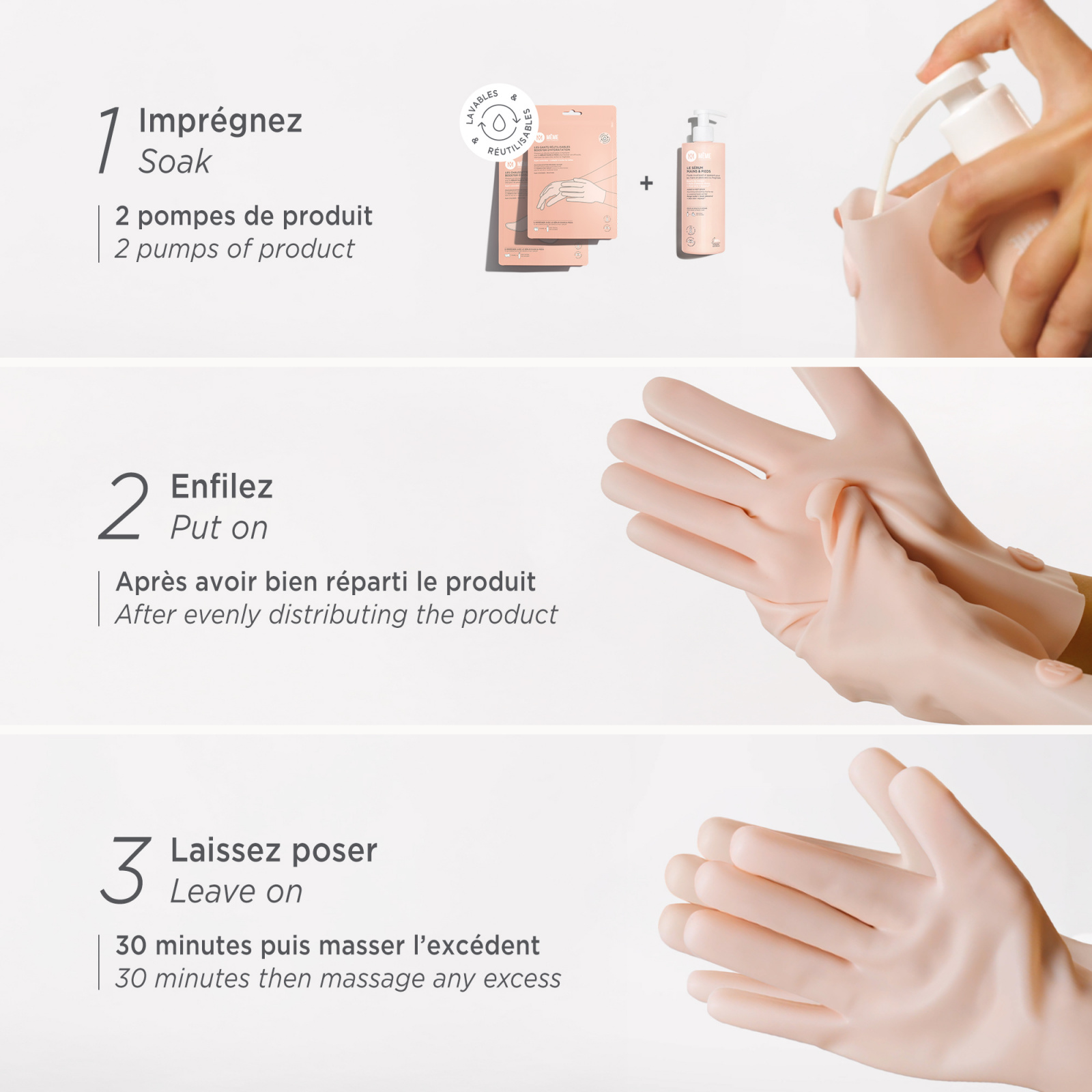 Meilleure routine soin des mains - MÊME Cosmetics