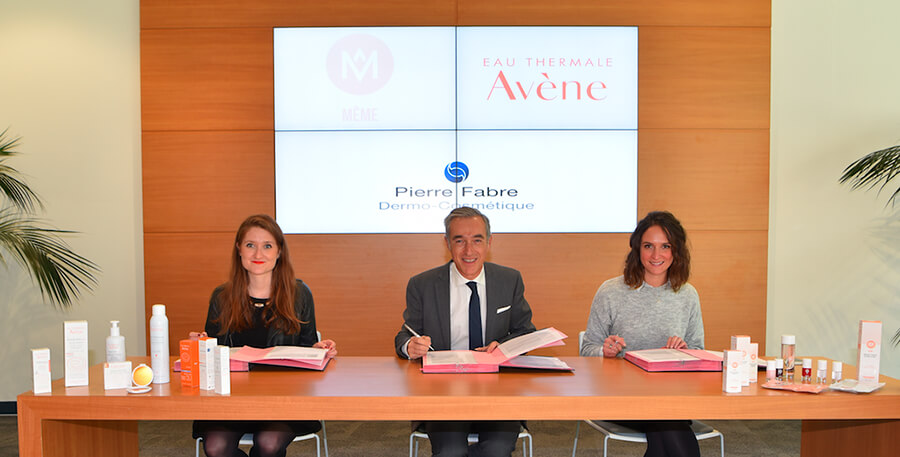 Pierre-Fabre-Dermo-cosmetiques-signent-un-partenariat