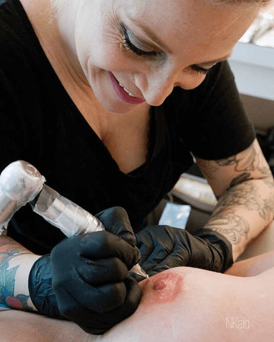 mastectomie tatouage de tétons