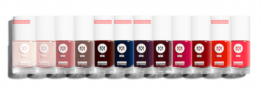 Gamme vernis MÊME Cosmetics