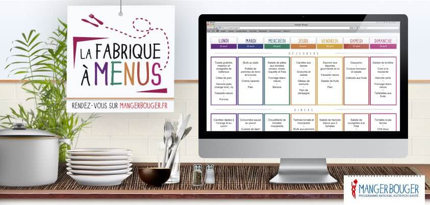 la fabrique à menus