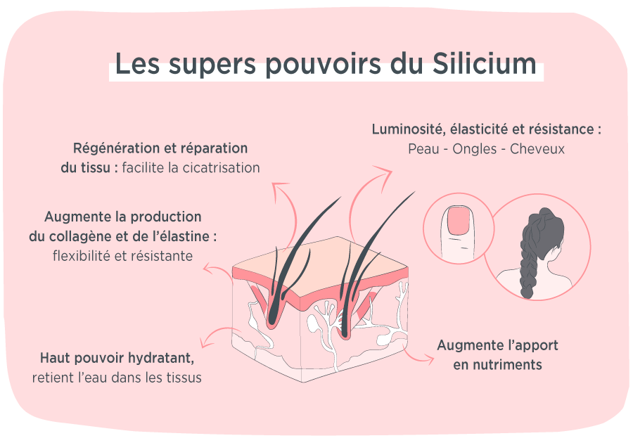 Le Silicium organique, larme secrète pour renforcer vos ongles et vos cheveux !