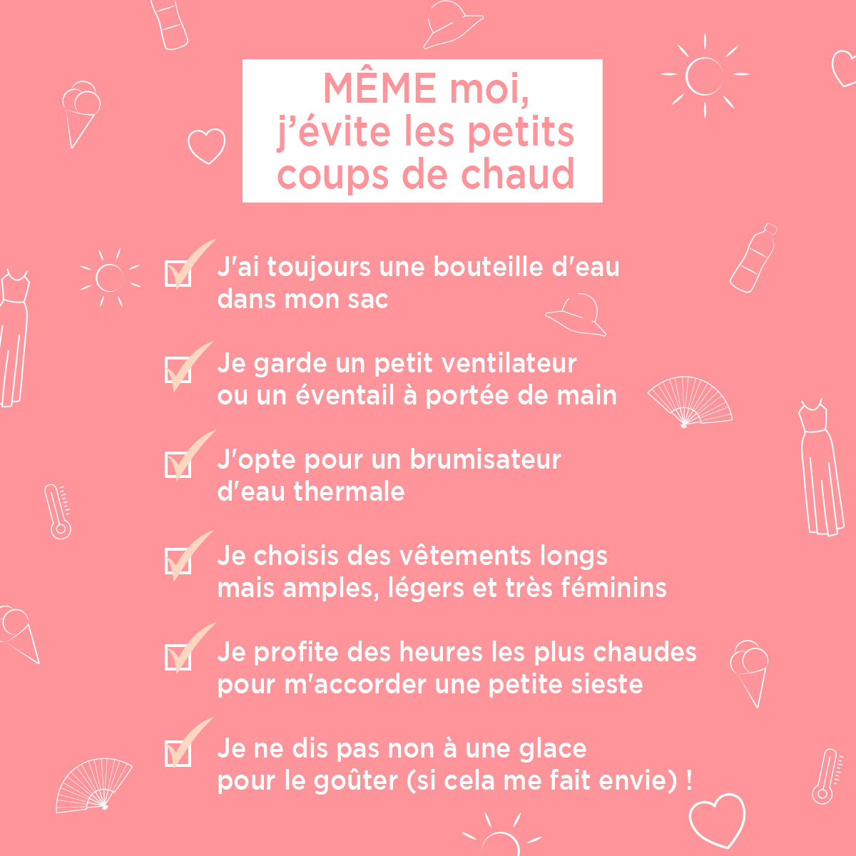 Check List de l'été