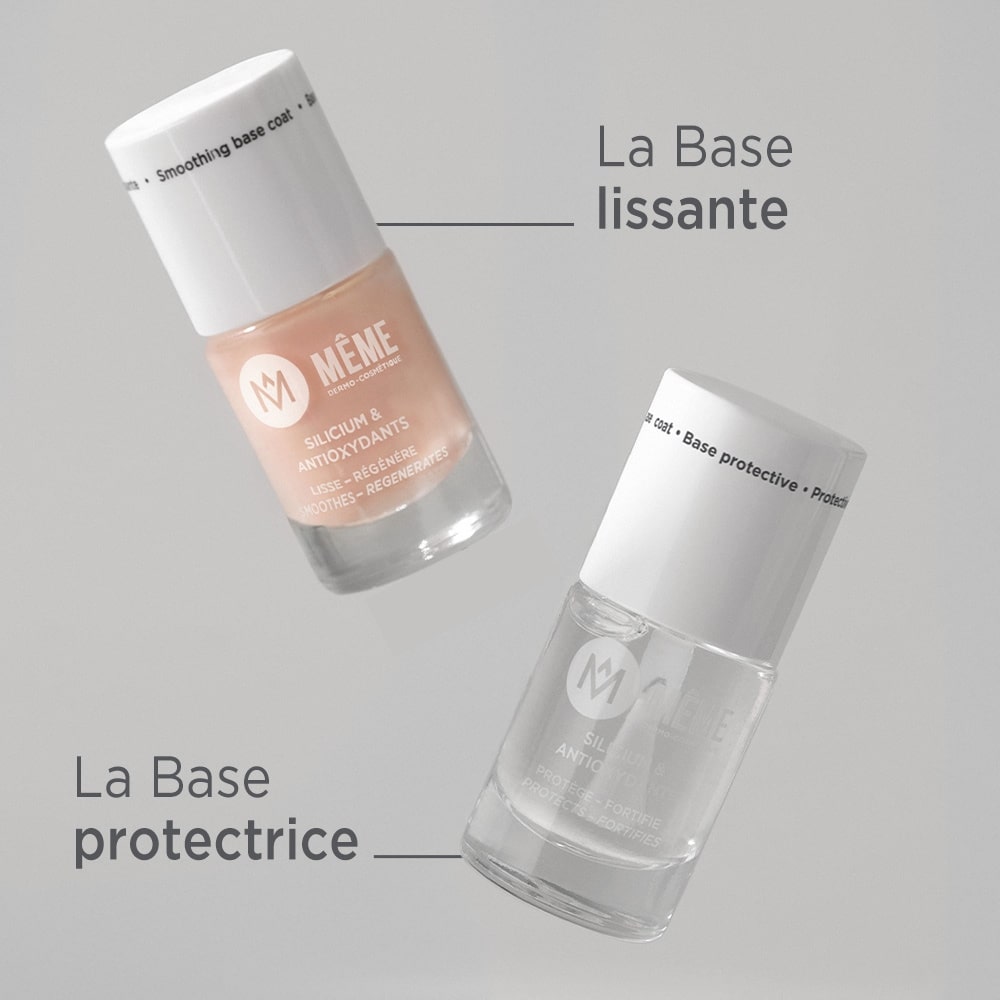 Base protectrice et Base lissante MÊME cosmetics