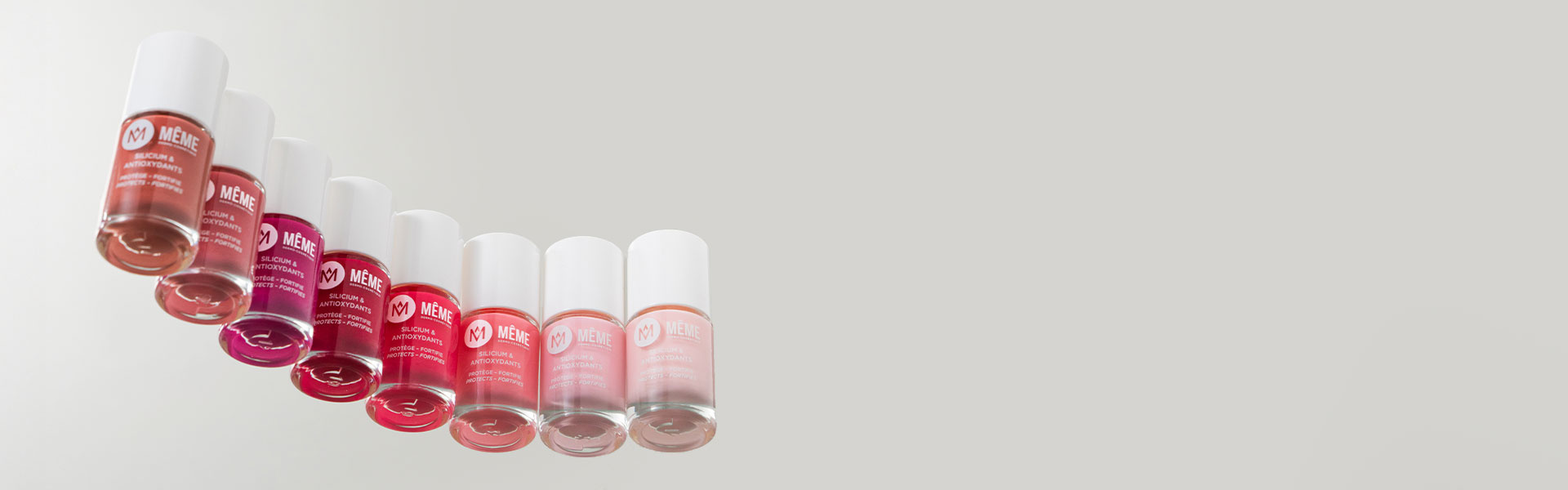 Les vernis au silicium colorés