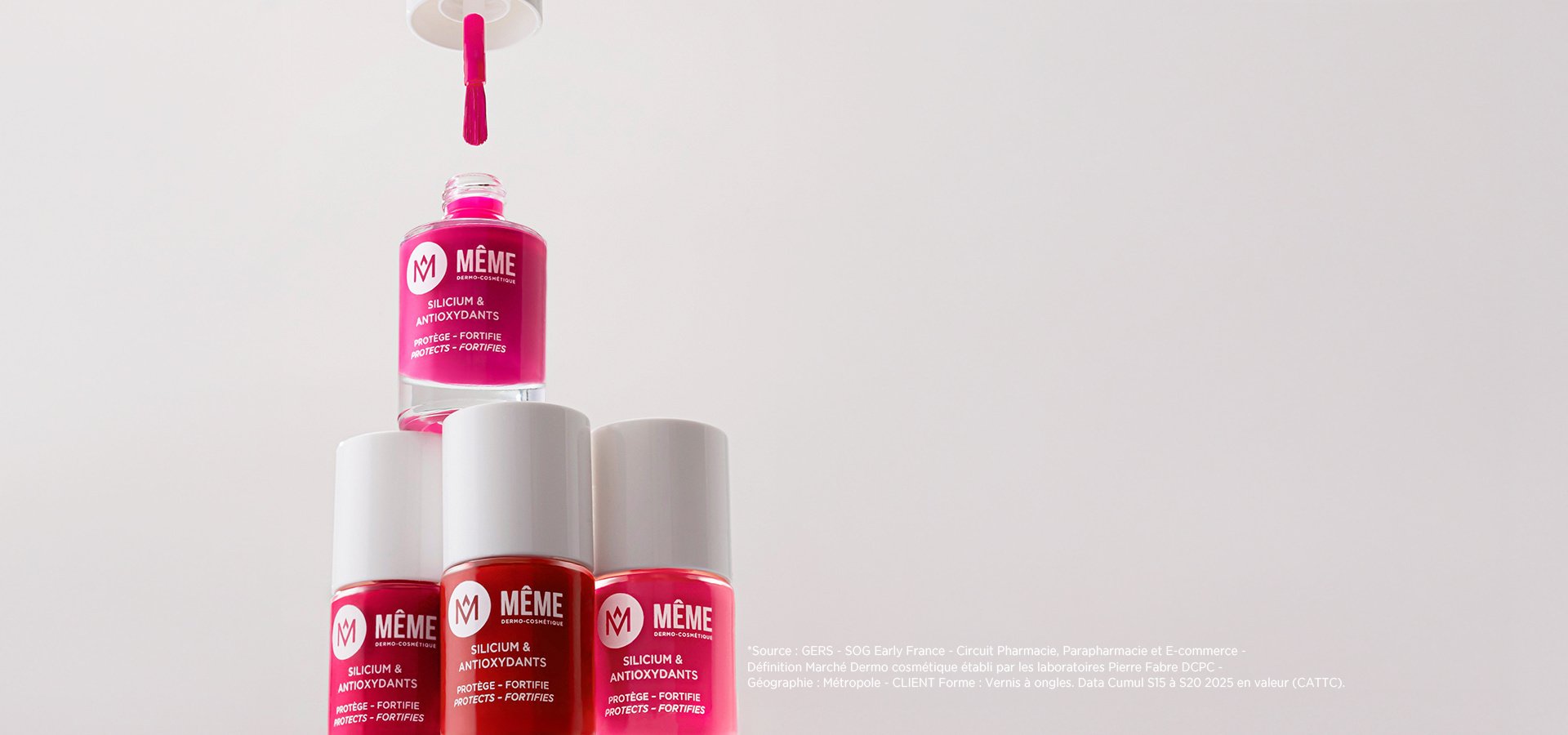 N°1 des vernis en France*