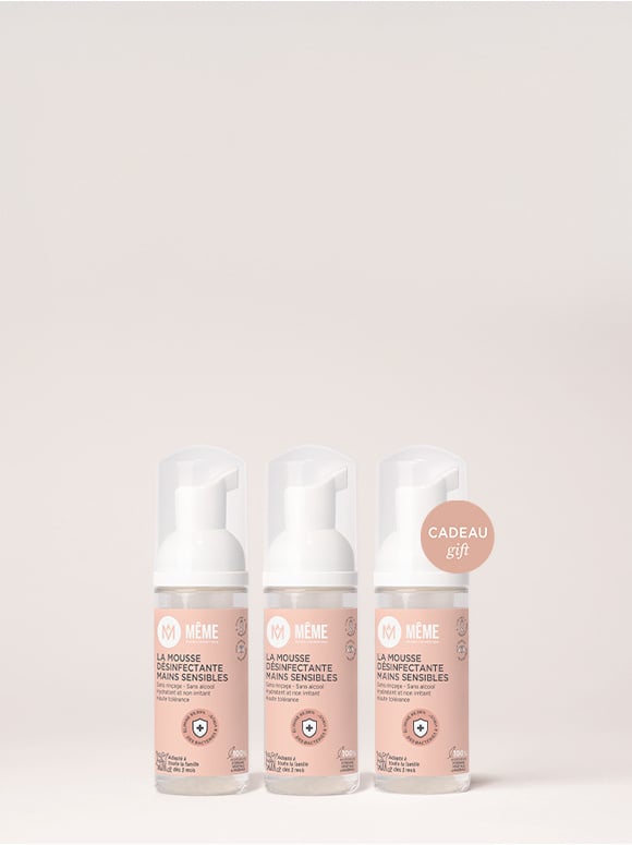 La 3ème Mousse désinfectante offerte