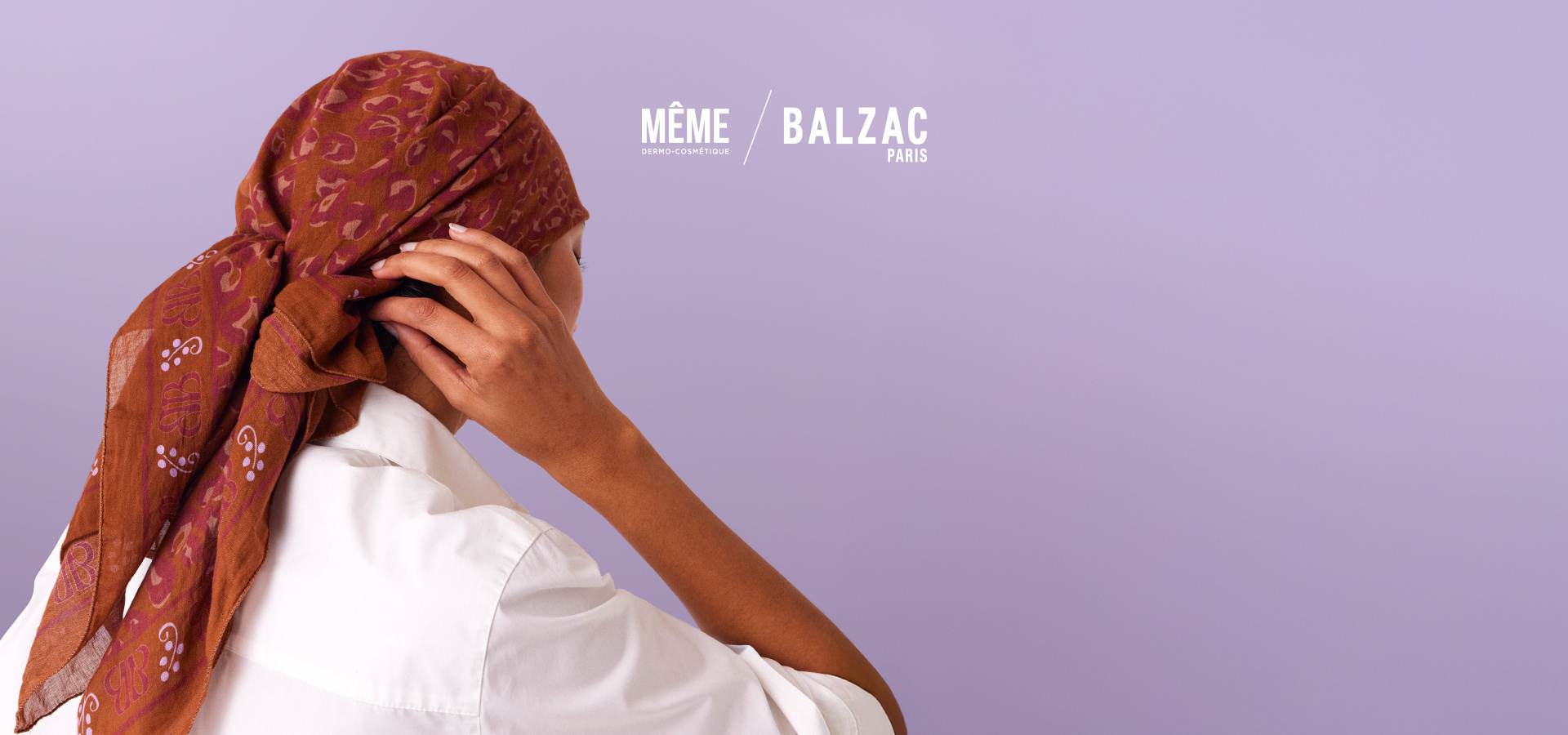 Le foulard solidaire MÊME x Balzac Paris