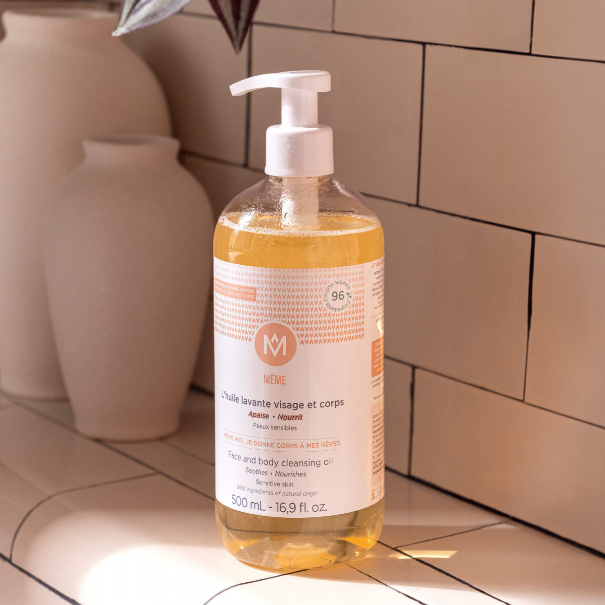 Face and body cleansing oil