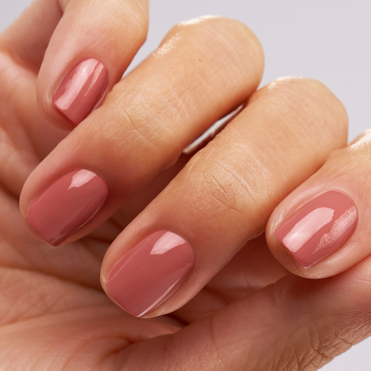 Vintage rose silicon nail polish