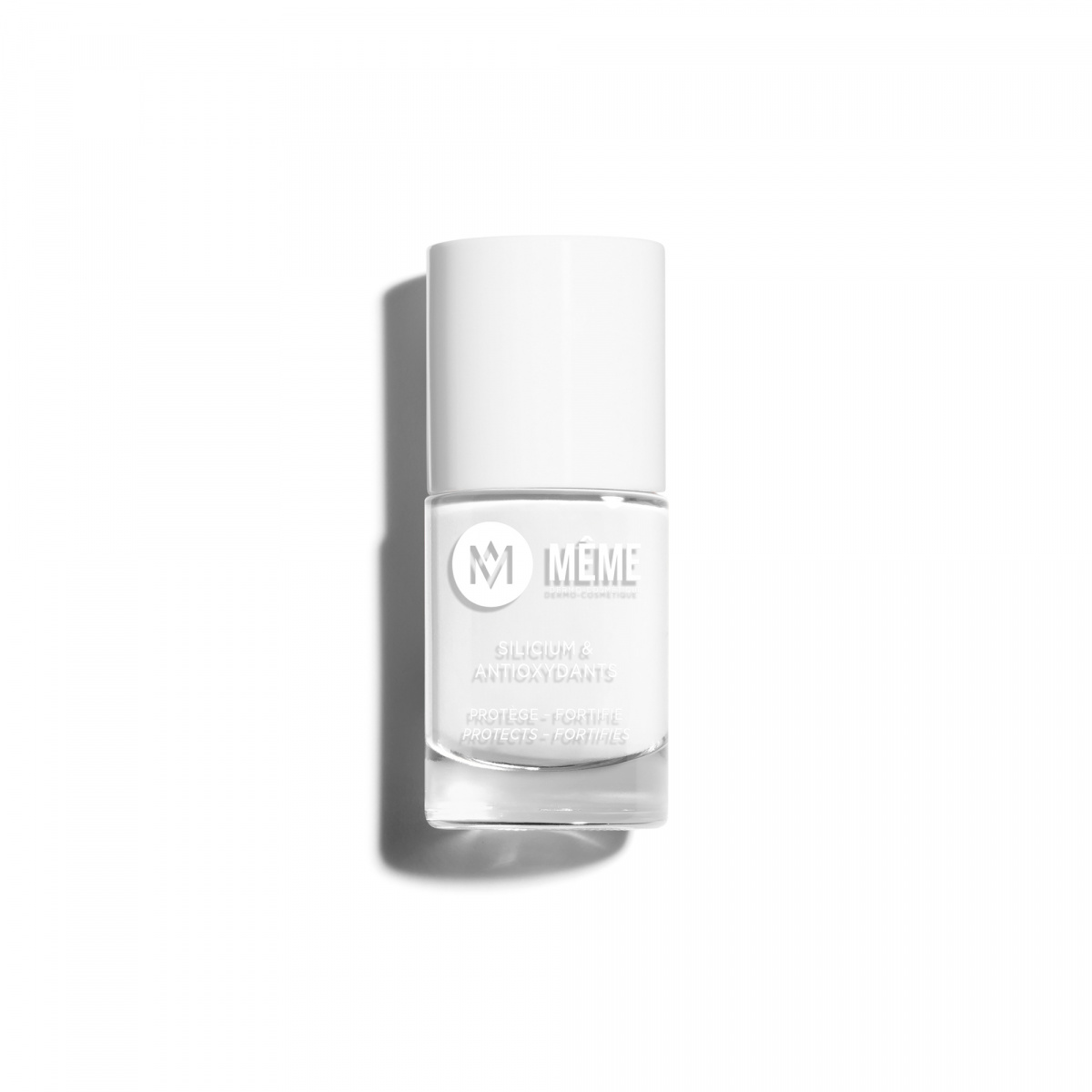 White silicon nail polish