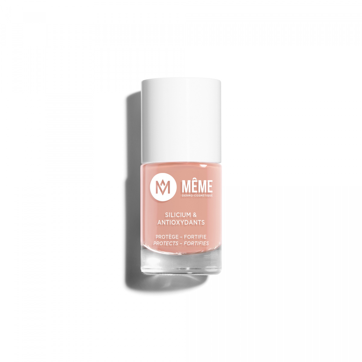 Beige blush silicon nail polish
