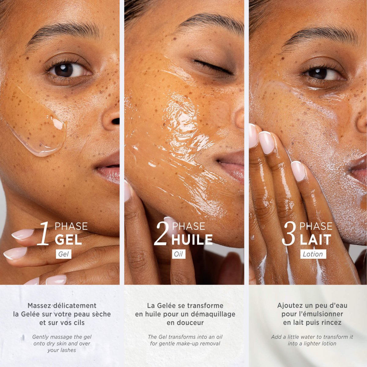 Gelée fondante démaquillante
