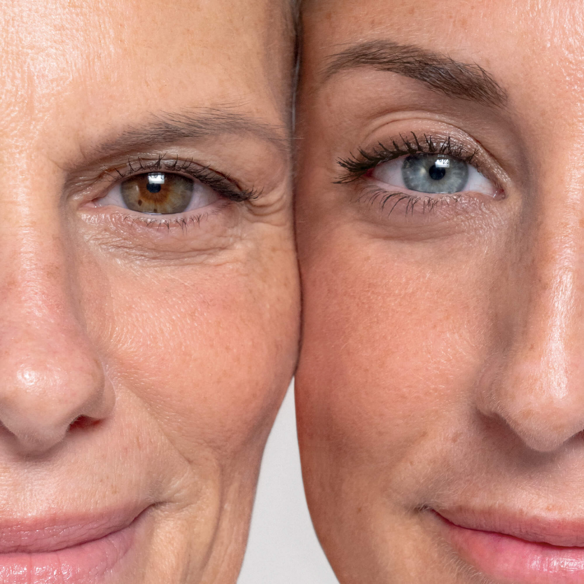 Makeup routine for sensitive eyes